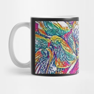 Rainbow inspired hosta print Mug